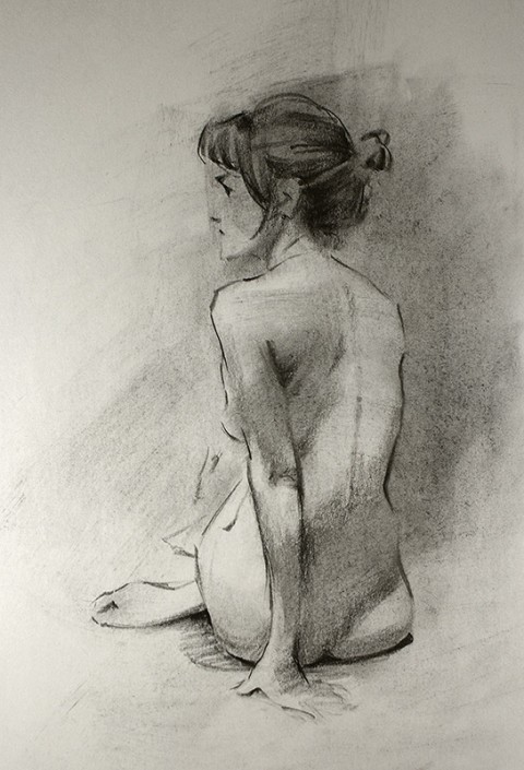“Figure Drawing” by Lane Brown ( http://wildweasel339.deviantart.com )